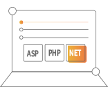 支持ASP、PHP、Asp.Net等多種語(yǔ)言開(kāi)發(fā)